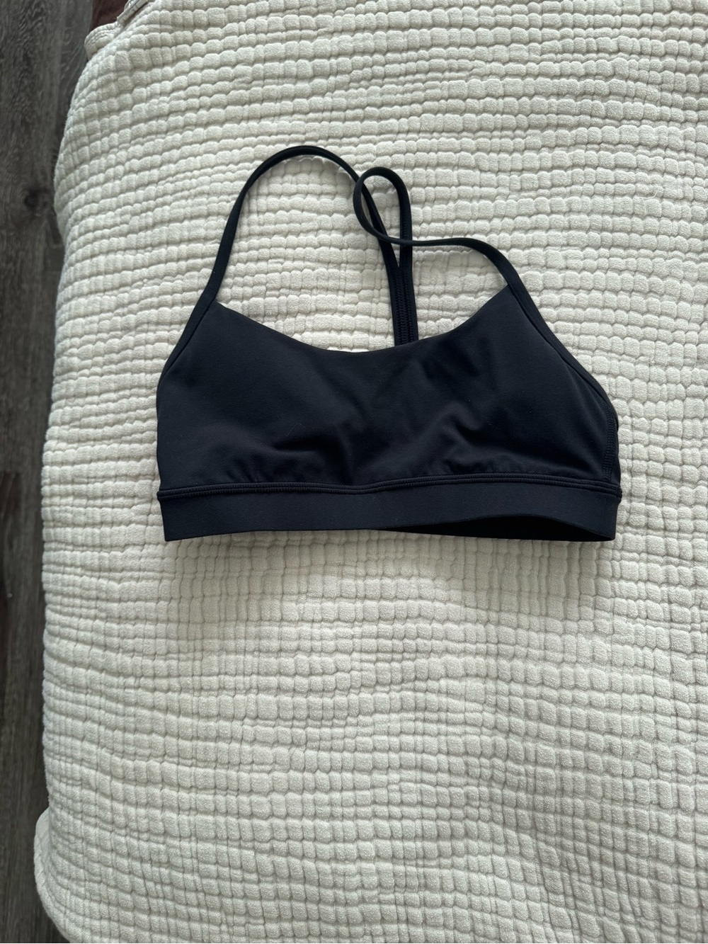 lululemon Flow Y black bra